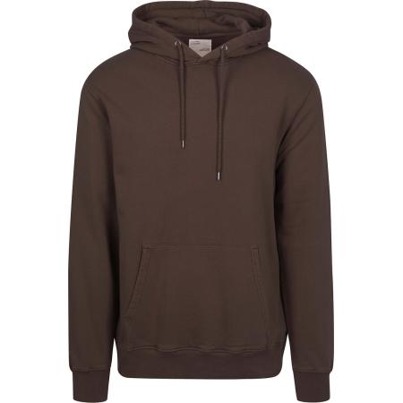 Colorful Standard Organic Hoodie Donkerbruin