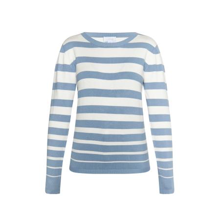 Usha usha BLUE LABEL Trui Fenia blauw / wit