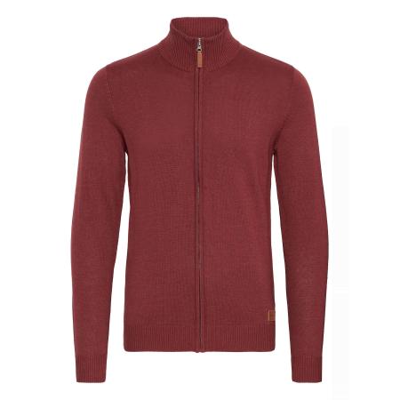 BLEND Gebreid vest Norman rood