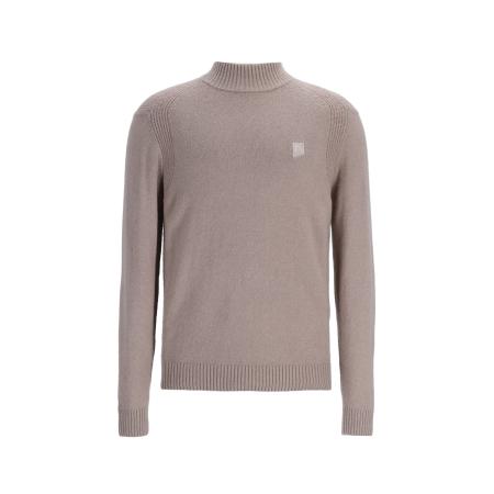 Chasin' CHASIN Trui Trace Mock lichtbruin