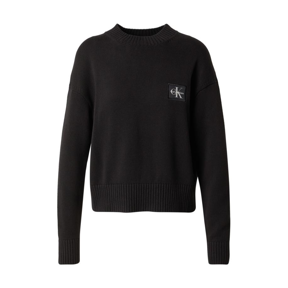 Calvin Klein Calvin Klein Jeans Trui zwart / wit -