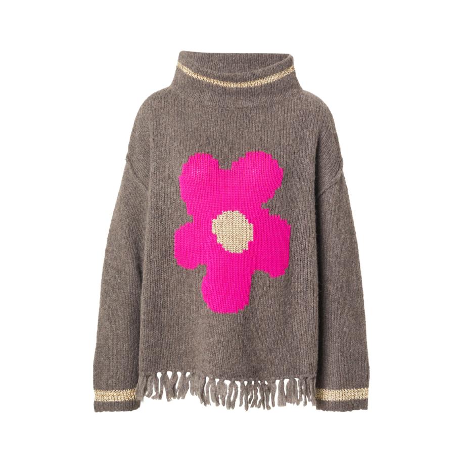 grace Grace Trui NEONFLOWER goud / aardetinten / pink -