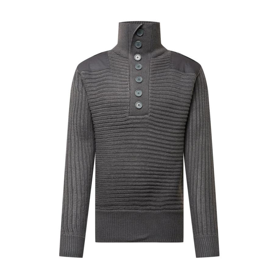 Brandit Trui Alpin donkergrijs Grijs