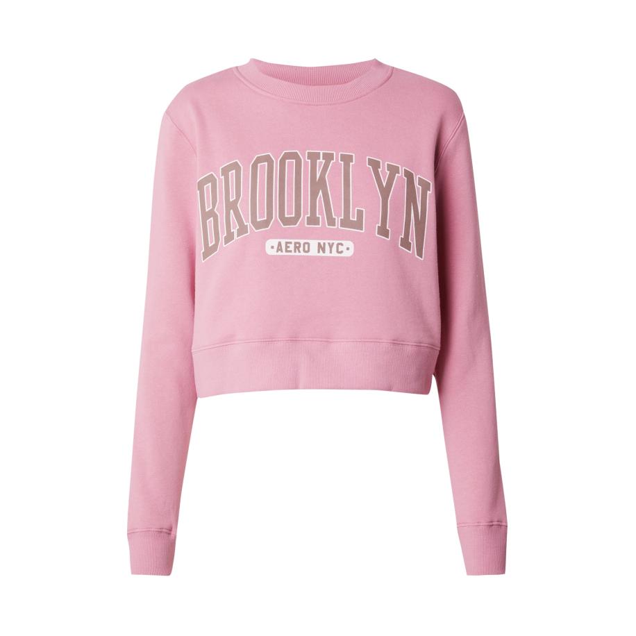 Aeropostale AÉROPOSTALE Sweatshirt BROOKLYN olijfgroen / mauve / wit -