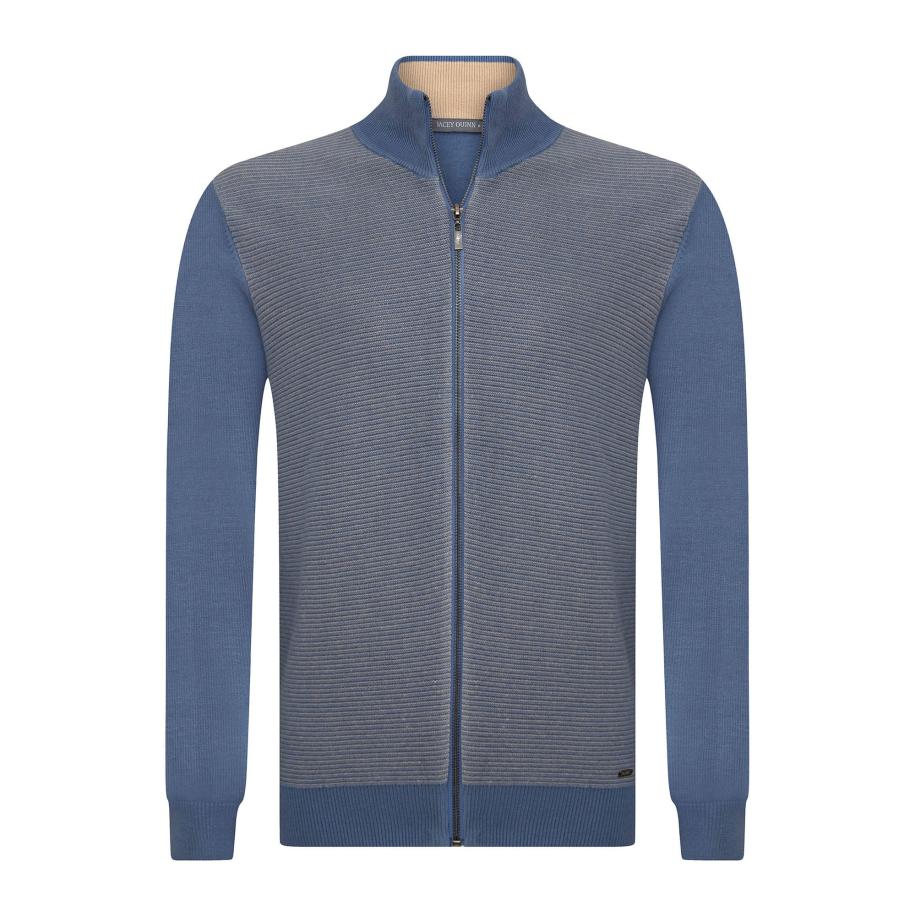 Jacey Quinn Jacey Quinn Gebreid vest blauw -