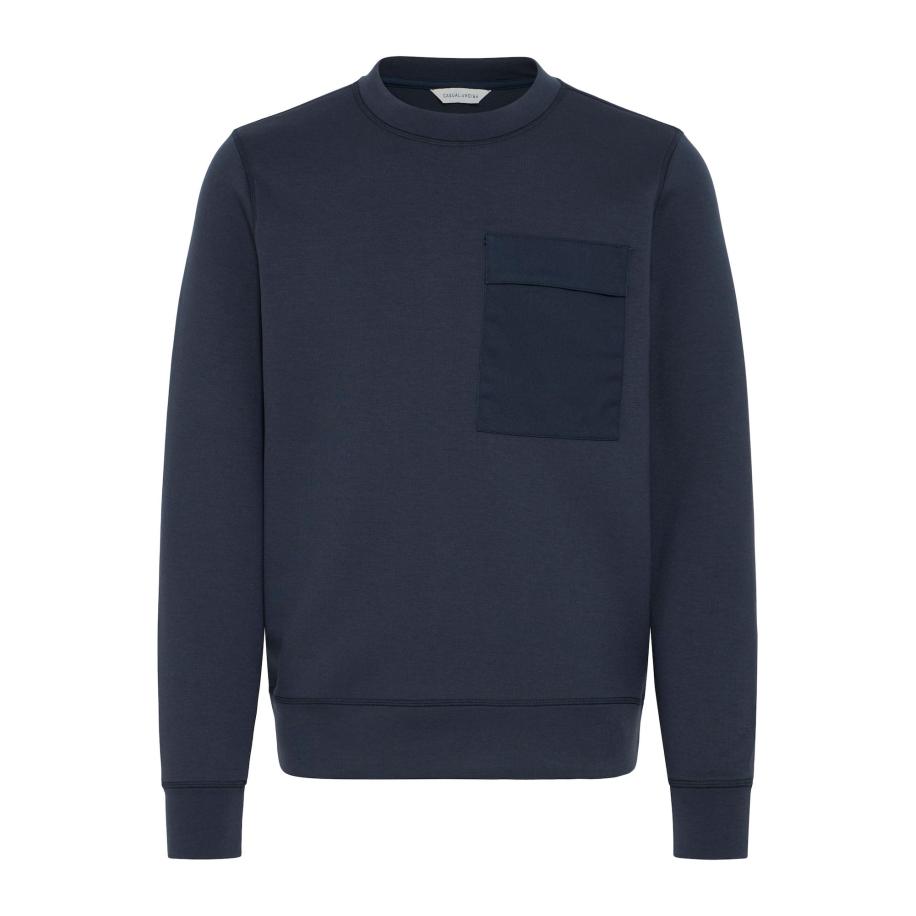 Casual Friday Casual Friday Trui CFVIDAR donkerblauw -