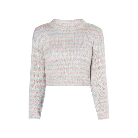 MYMO MYMO Trui pastelgroen / lichtoranje / pastelroze