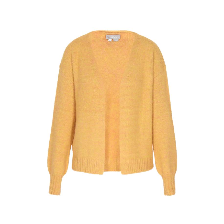 Usha Usha Gebreid vest curry -