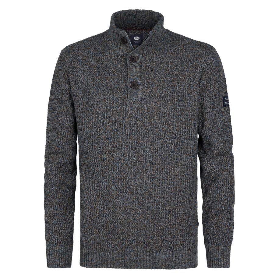 Petrol Industries Petrol Industries Trui Salem antraciet -