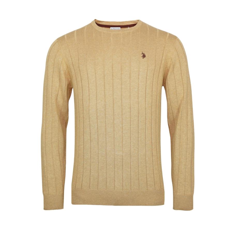 U.S. Polo Assn. U.S. POLO ASSN. Trui lichtbruin / donkerbruin -