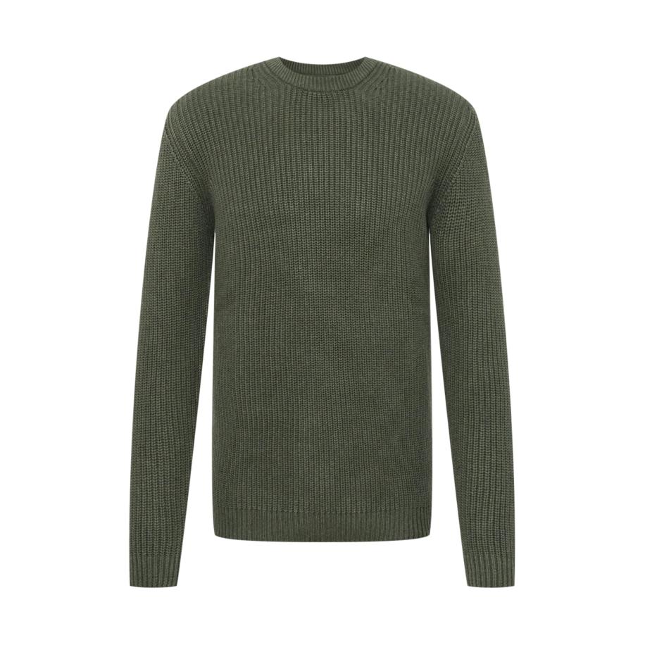 MELA MELA Trui Ravi groen gemêleerd -