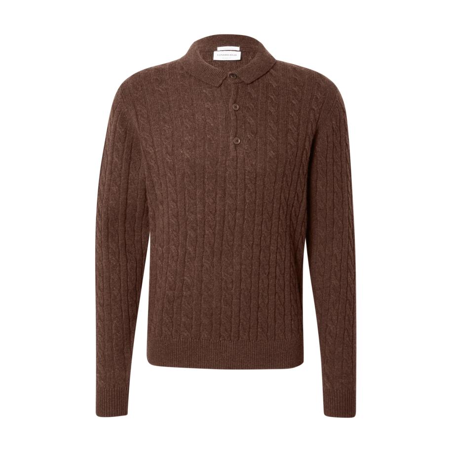 Lindbergh Lindbergh Trui donkerbruin -
