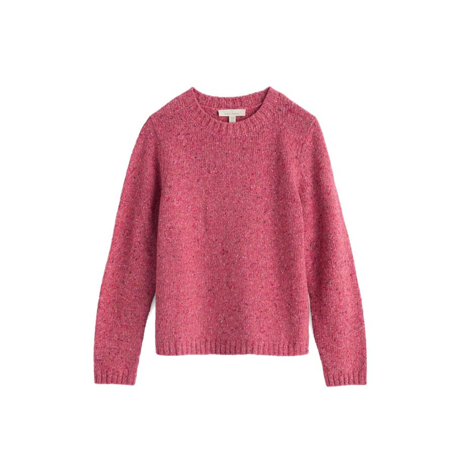 Seasalt Cornwall Seasalt Cornwall Trui Dawson Pick roze gemêleerd -