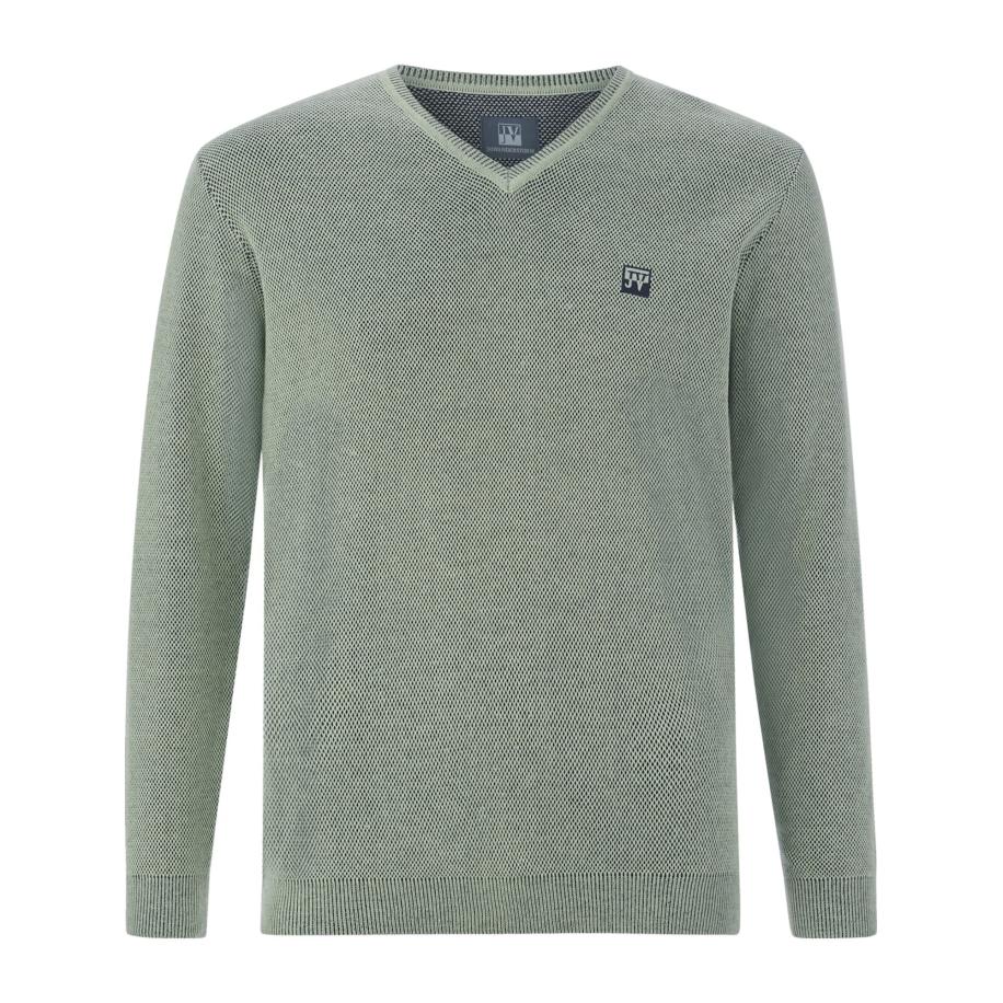 jan vanderstorm Jan Vanderstorm Trui Keimo lichtgroen -