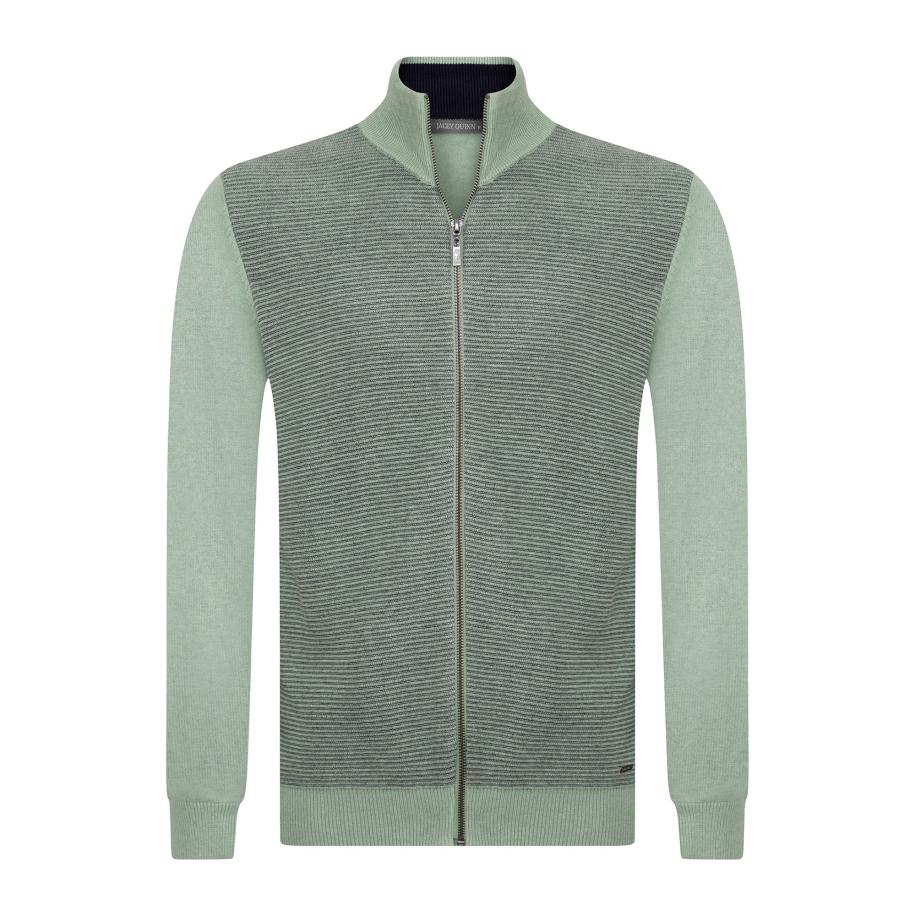 Jacey Quinn Jacey Quinn Gebreid vest lichtgroen -