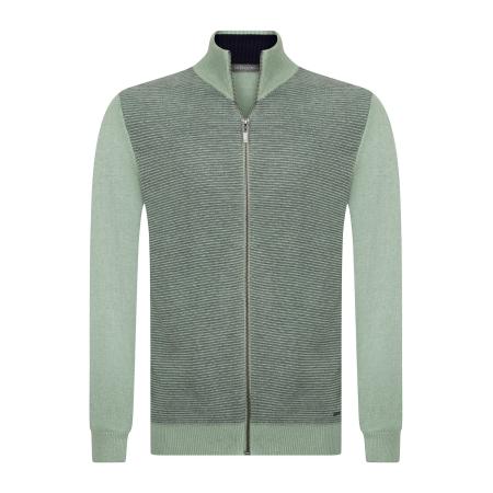 Jacey Quinn Jacey Quinn Gebreid vest lichtgroen