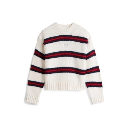 Tommy Jeans Tommy Jeans Trui marine / bourgogne / wit