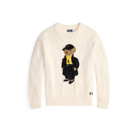 Polo Ralph Lauren Trui crème / geel / zwart