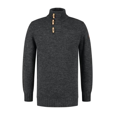 Travelin Travelin Trui Orsa beige / donkergrijs