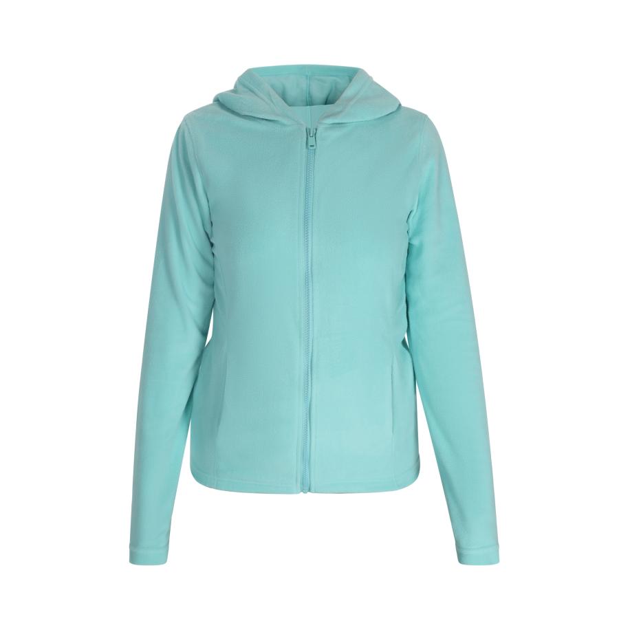 COSIMON COSIMON Fleece jas turquoise -