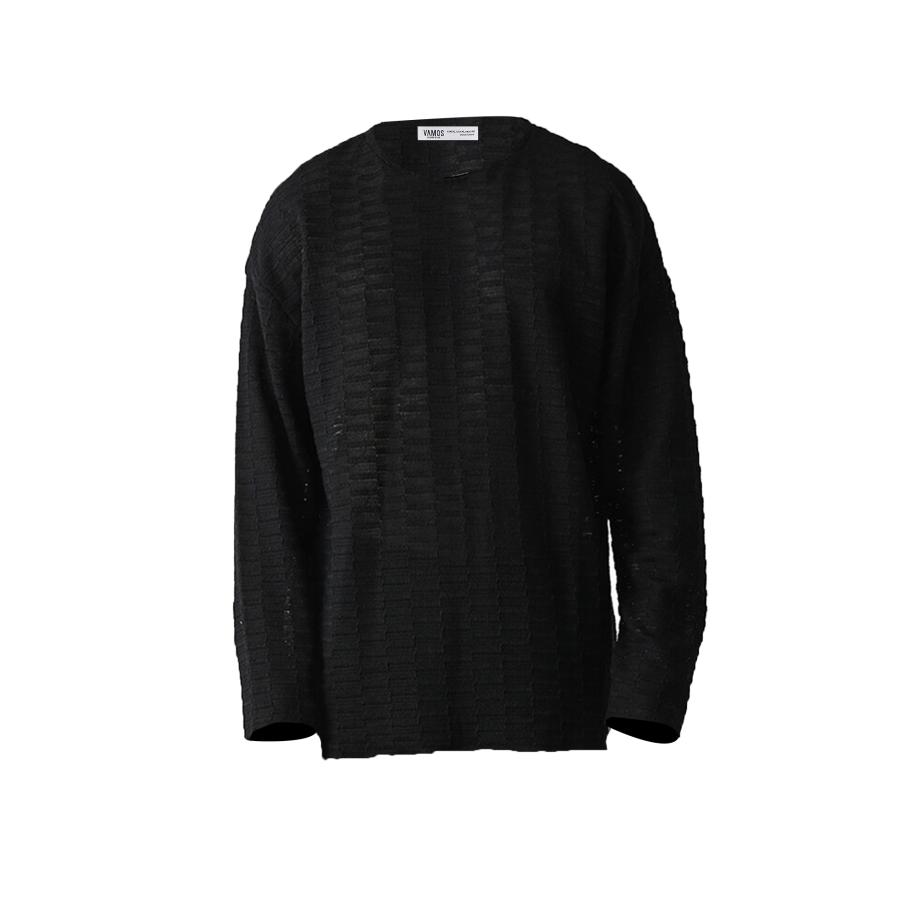 VAMOS CLO Trui zwart Zwart