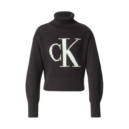 Calvin Klein Calvin Klein Jeans Trui zwart / wit