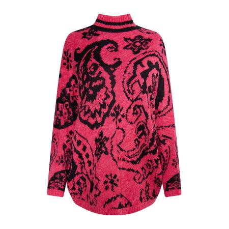 Usha usha FESTIVAL Trui Rakata watermeloen rood / zwart