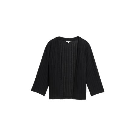 Tom Tailor TOM TAILOR Gebreid vest zwart