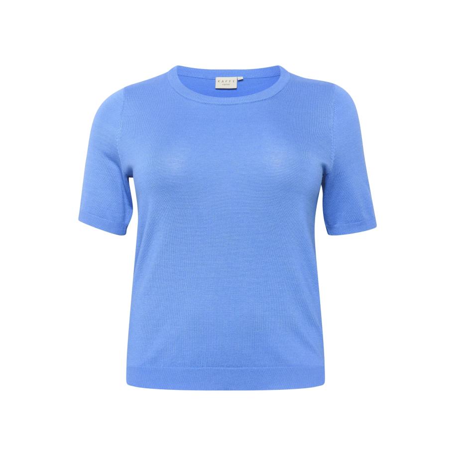 KAFFE CURVE Trui Lizzy azuur Blauw