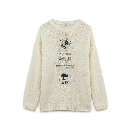 Twist Twist Trui crème / navy