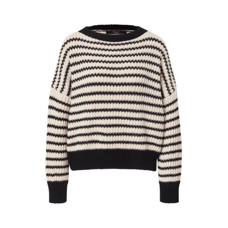 Weekend Max Mara Weekend Max Mara Trui EZOR ecru / zwart