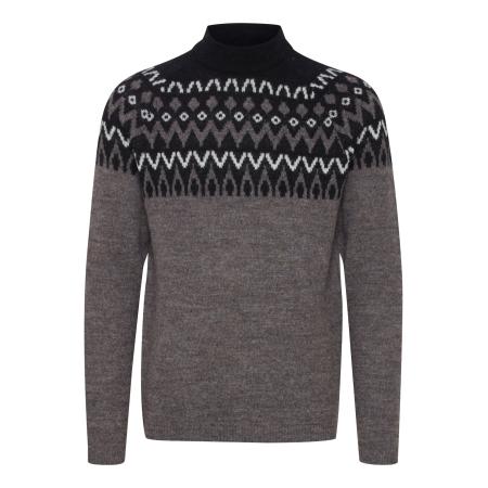 Casual Friday Casual Friday Trui aardetinten / donkergrijs / wit