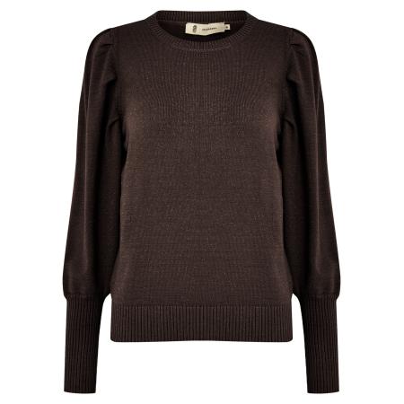 Peppercorn Trui Anissa donkerbruin