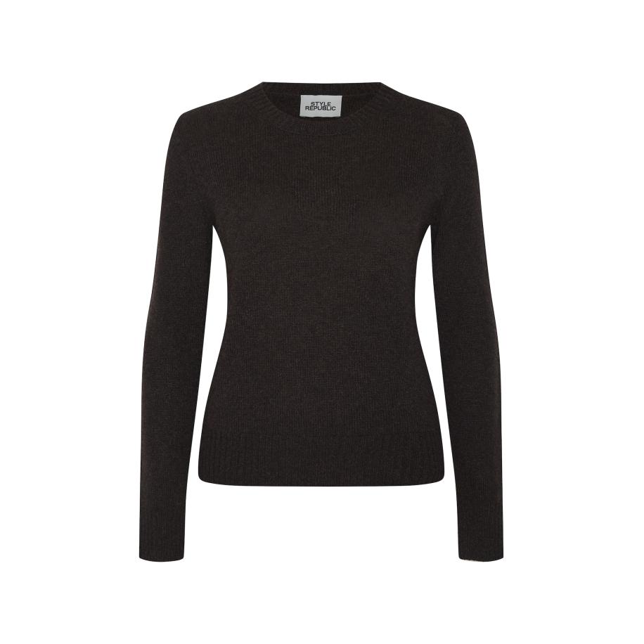Style Republic Style Republic Trui chocoladebruin -