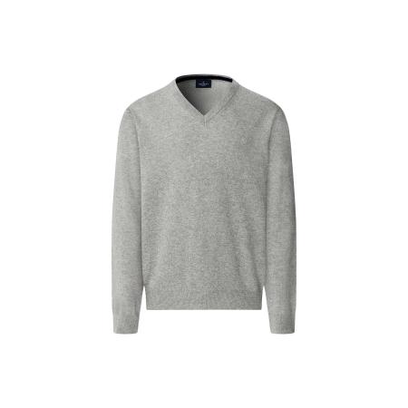 Hackett London Trui grijs gemêleerd