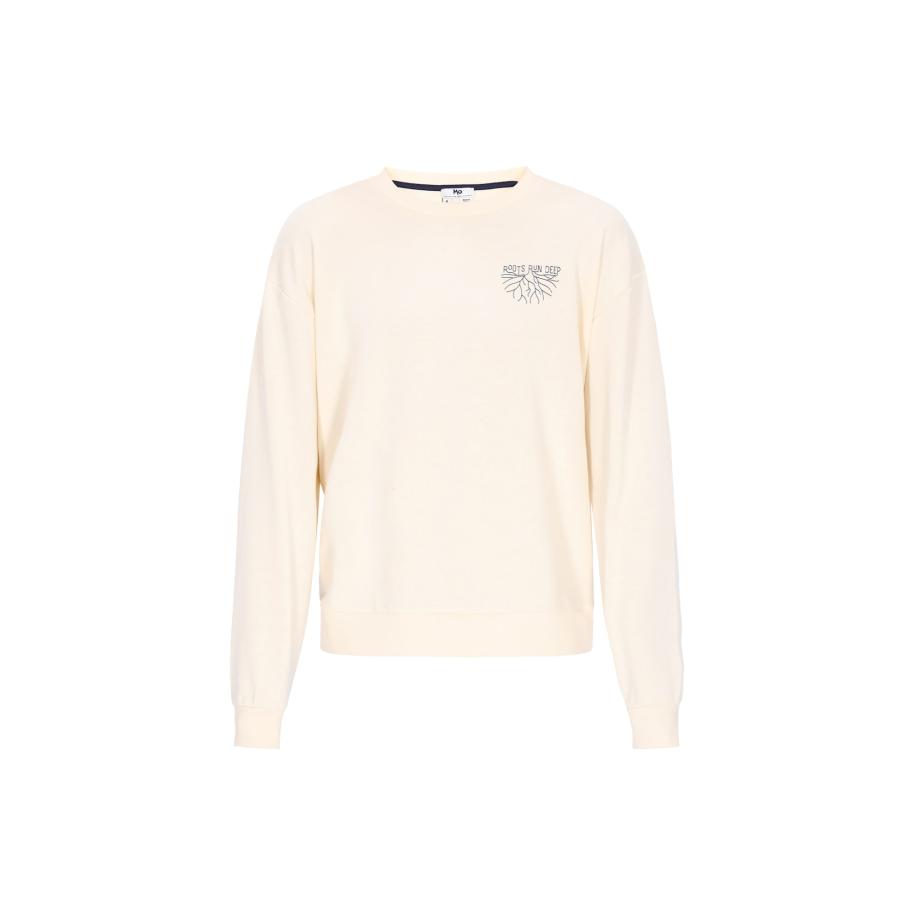 MO MO Sweatshirt Back To School zwart / offwhite Bruin