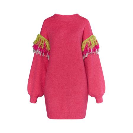 IZIA IZIA Trui limoen / lila / pink