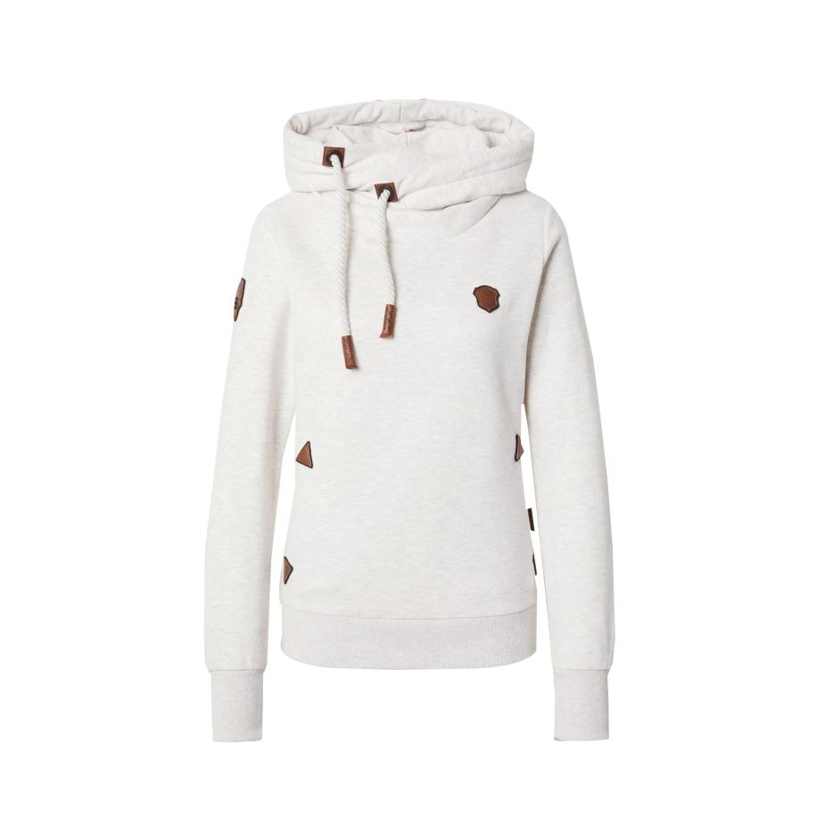 Naketano naketano Sweatshirt wit gemêleerd -