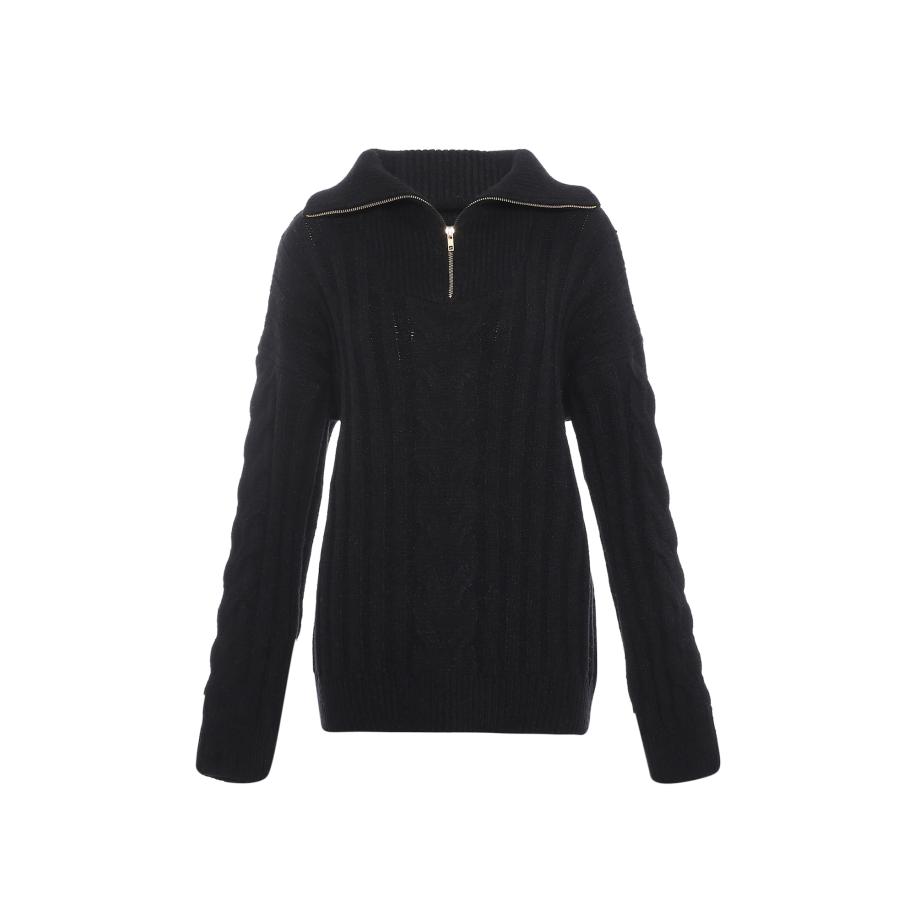 ASOS DESIGN Gebreide trui met brede strepen in olijfgroen in chocoladebruin-Veelkleurig Multicolor