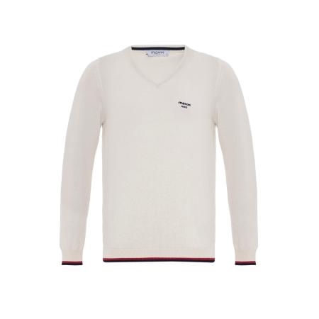 Moxx Paris Moxx Paris Trui ecru / zwart