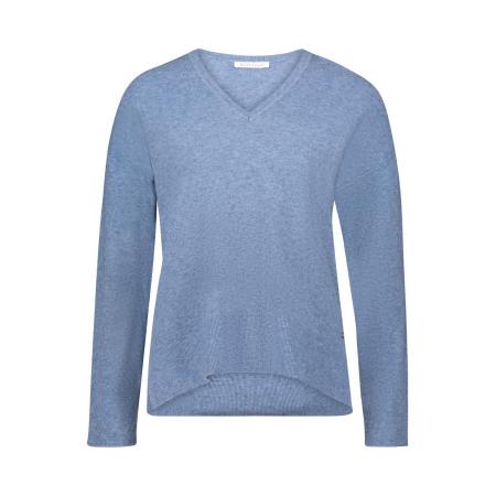 Betty & Co Betty & Co Trui blauw gemêleerd