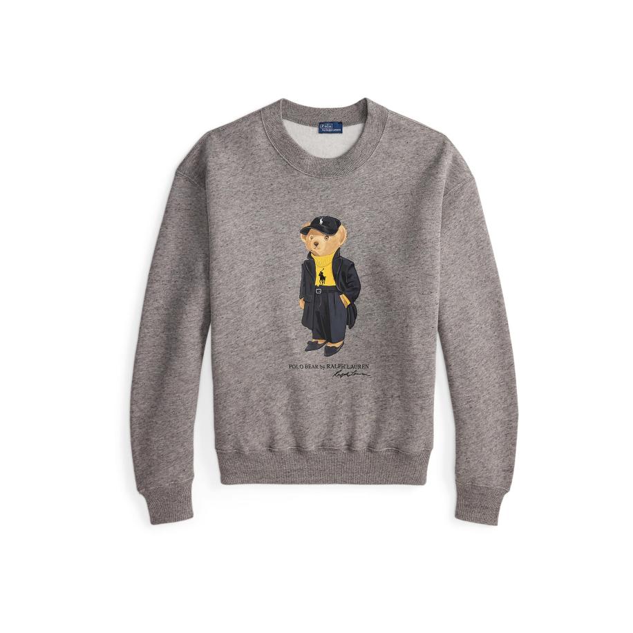 Polo Ralph Lauren Sweatshirt bruin / curry / grijs gemêleerd / zwart Grijs