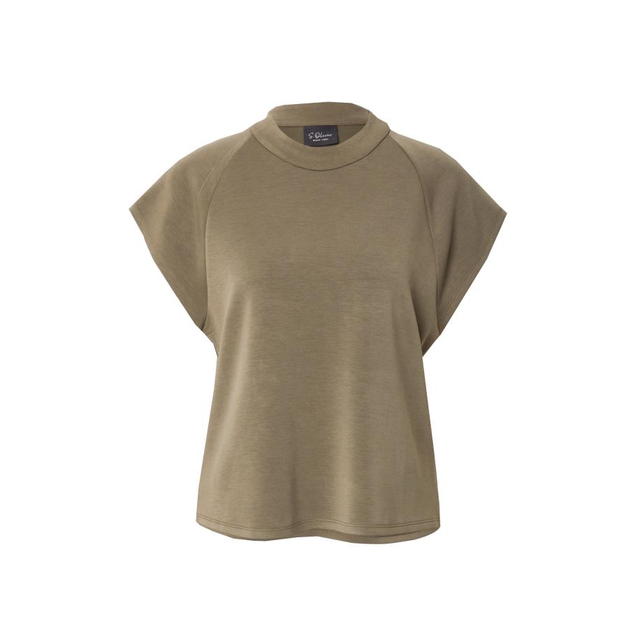s.Oliver BLACK LABEL s.Oliver BLACK LABEL Sweatshirt olijfgroen -
