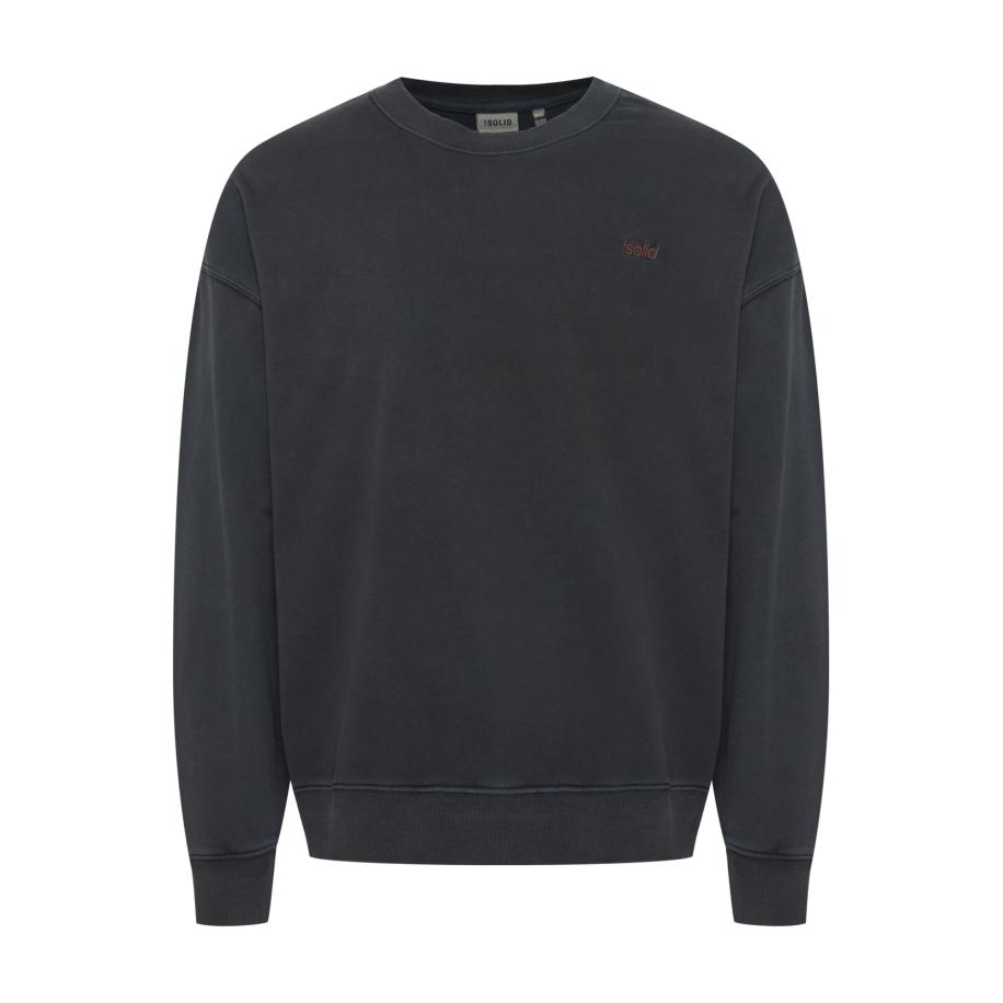 Solid !Solid Sweatshirt Noor groen / rood / zwart -