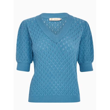 Peppercorn Trui Rosalia azuur