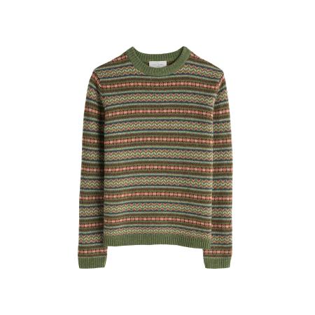 Seasalt Cornwall Seasalt Cornwall Trui Carracks groen / oranje