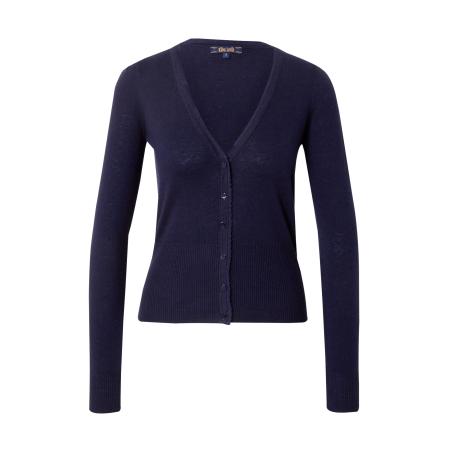 King Louie King Louie Gebreid vest donkerblauw