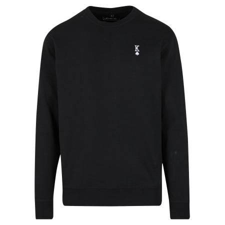 Mister Tee Sweatshirt King zwart / wit