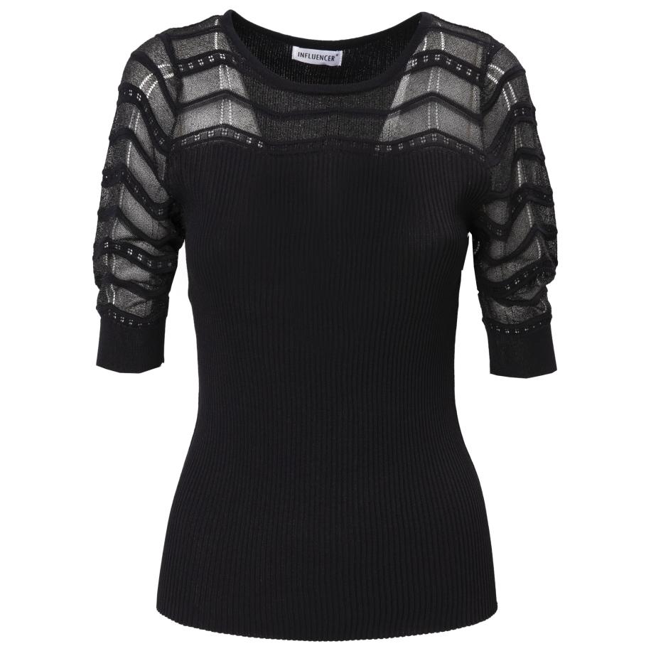 Influencer Influencer Trui zwart -