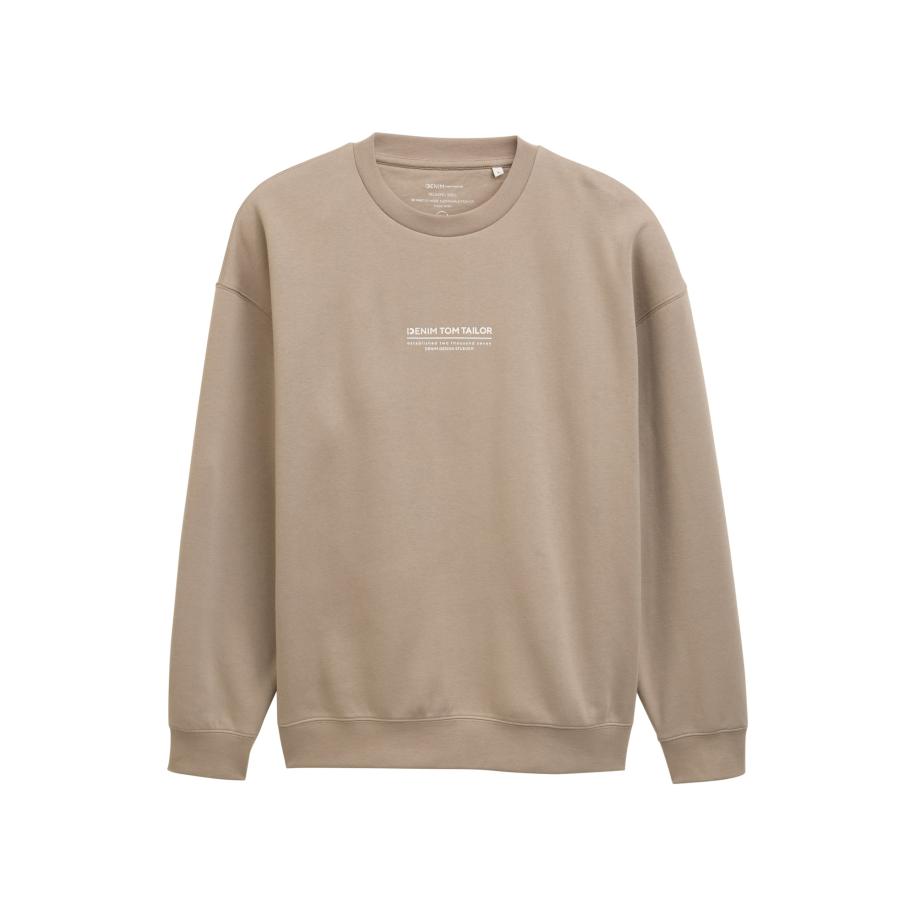 Tom Tailor TOM TAILOR DENIM Sweatshirt brokaat / wit -